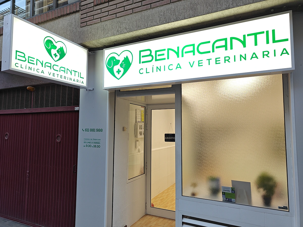 Entrada de la clínica